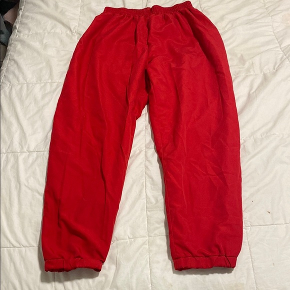 Pants - Vibrant Red Jogger Pants